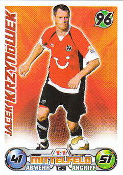 Jacek Krzynowek Hannover 96 2009/10 Topps MA Bundesliga #139
